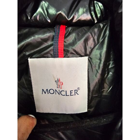 Moncler Bady down   Black Shiny Jacket  Size 4/Midium - Picture 8 of 15